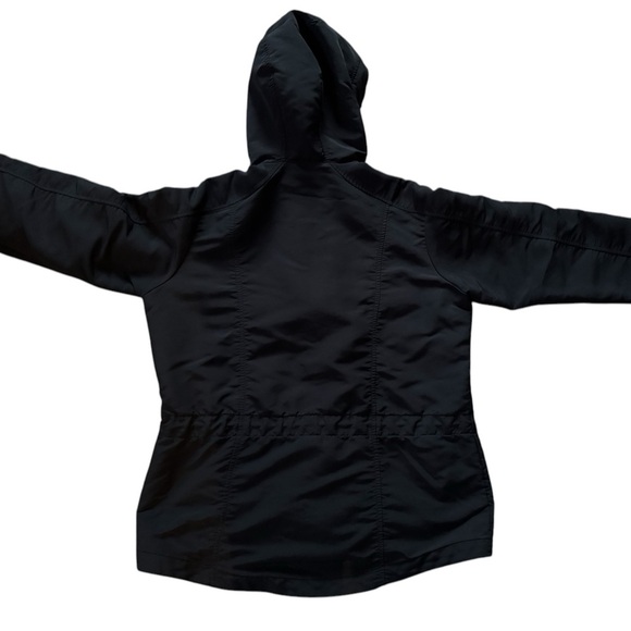 Vintage Nike Softshell Jacket Black Women Size Small Full Zip EUC - Picture 4 of 5